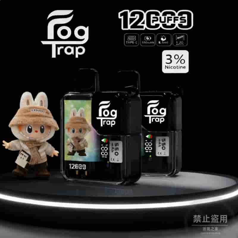 Fog Trap 12000口蠟筆小新聯名主機 台灣現貨