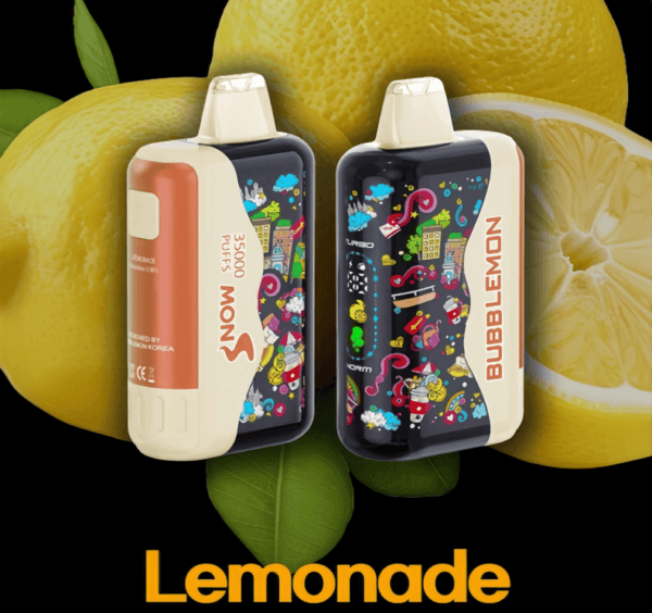 正品韓版BUBBLE MON丨巴布夢泡泡獸炫彩35000口同時電子煙｜LED燈效可調功率