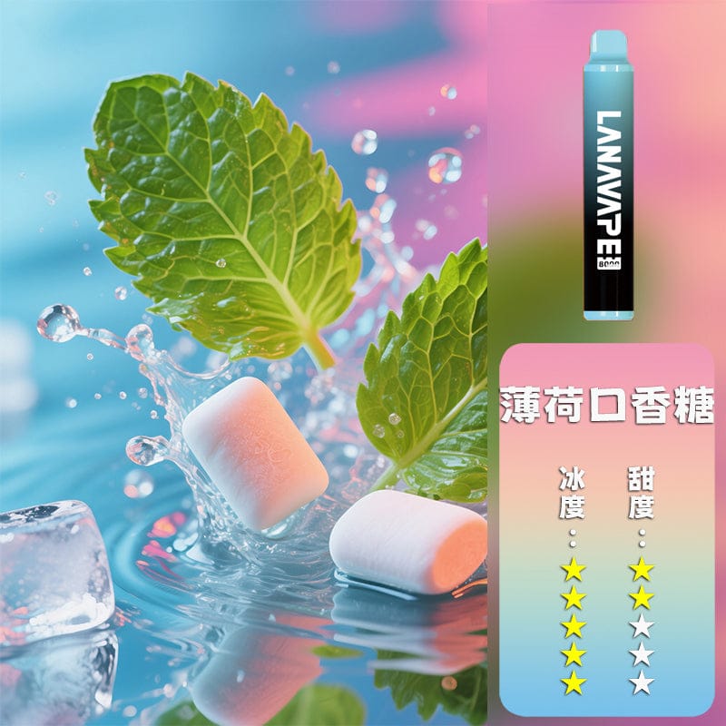 LANA拉娜拋棄式8000口 850mAh 15ml 台灣現貨