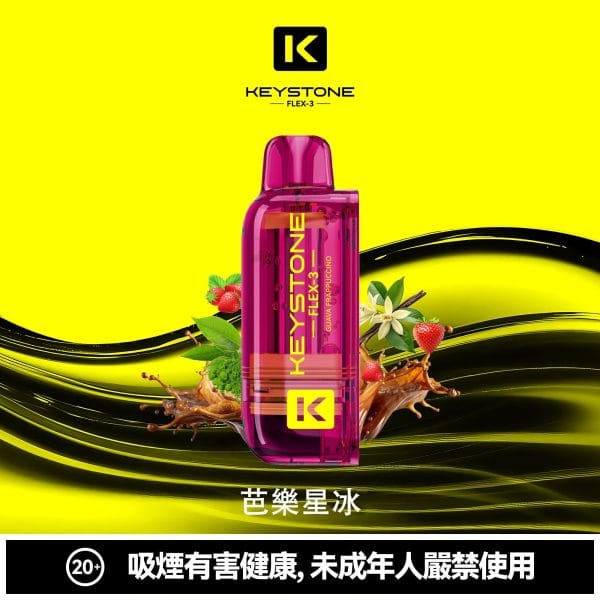 鑰石 25000口 換彈式【超大口數＋可視油倉＋1100毫安超大電池】