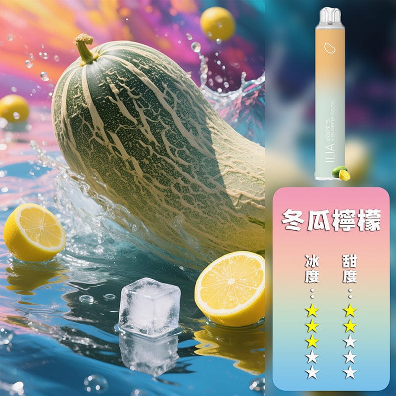ILIA哩亞6500口拋棄式電子煙 可充電21款口味