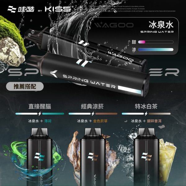 哇酷 抛棄式 6500口（KISS）