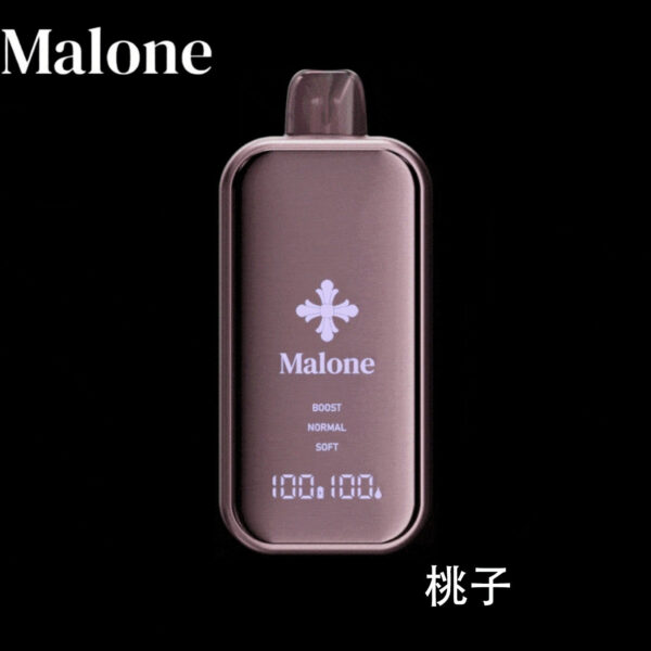 【Malone Bar 馬克龍洛心】35000口 金屬鏡面一次性電子煙｜智能顯示｜三檔功率可調｜雙網霧化高端款