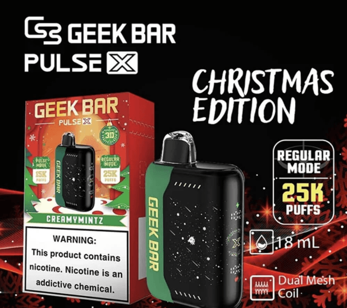 GEEK BAR PULSE X 星空 25000口一次性電子煙 曲面螢幕雙模式