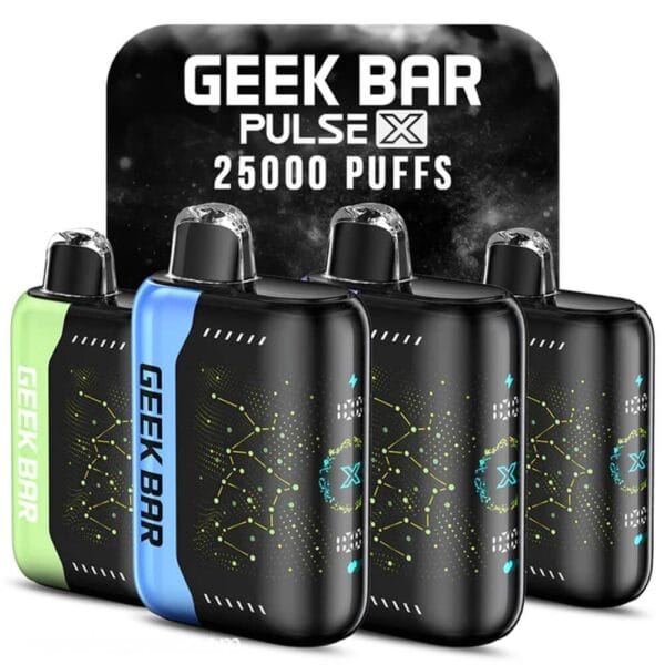 GEEK BAR PULSE X 星空 25000口 一次性電子煙｜曲面智慧螢幕｜雙模式可調節大煙霧款