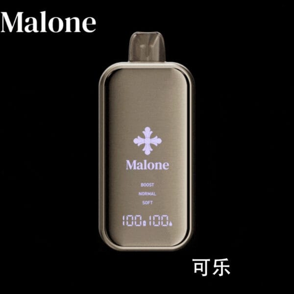 【Malone Bar 馬克龍洛心】35000口 金屬鏡面一次性電子煙｜智能顯示｜三檔功率可調｜雙網霧化高端款