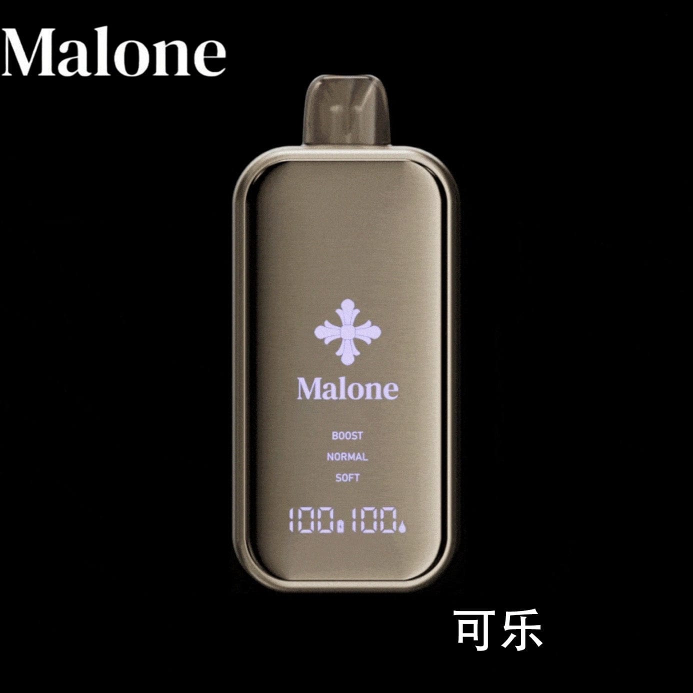 Malone Bar 馬克龍洛心 35000口一次性電子煙｜金屬鏡面智能顯示